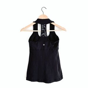 Lululemon Scoop Neck Tank Black - Size 4